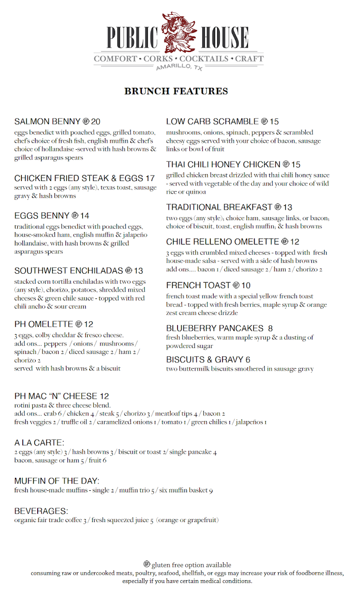 Menu Public House-4