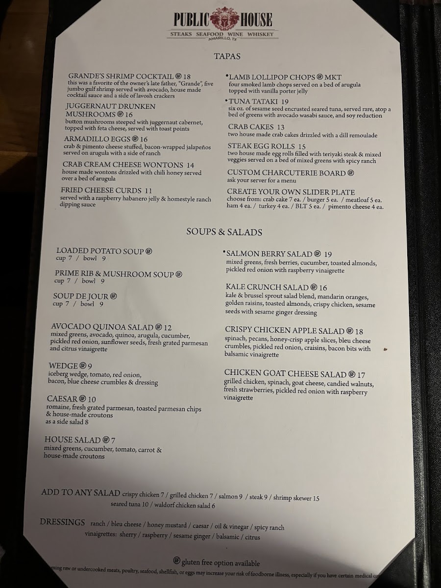 Menu Public House-6