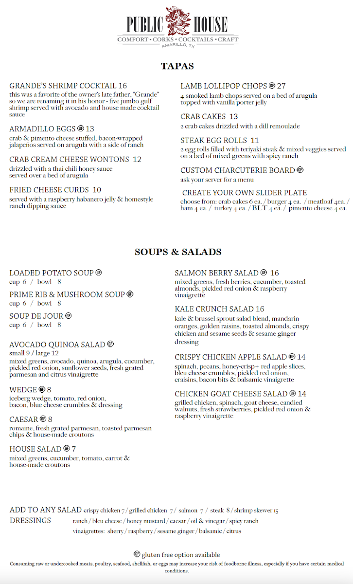 Menu Public House-7